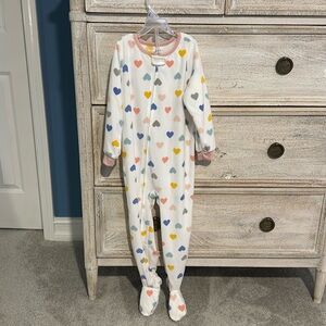 NWOT Carter’s girl one-piece pajamas